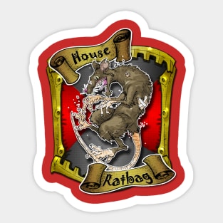 House Ratbag Sticker